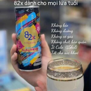 Nước giải khát 82X bổ xung Collagen set 6 ...