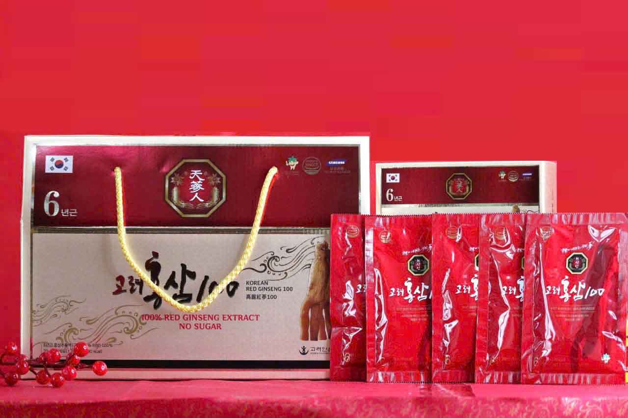 Nước hồng sâm không đường Bio Hàn Quốc