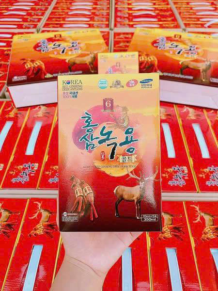 Nước hồng sâm nhung hươu Gyeongbuk