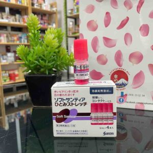 Nhỏ mắt nhân tạo Nhật Santen Soft Santear...