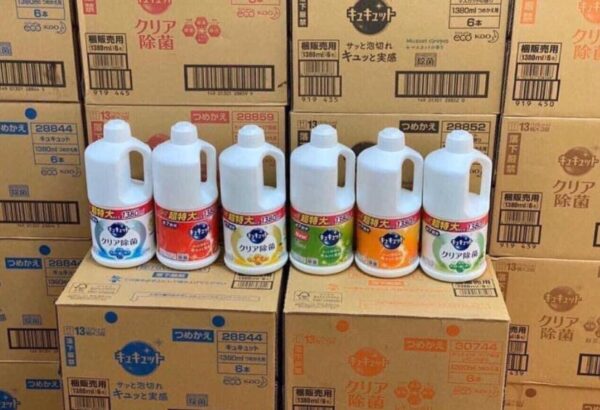 Nước Rửa Chén Kao Nhật Bản 770ml, 1380ml
