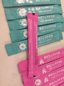 cách sử dụng của nước thần tình yêu băng hỏa Oral Sex Water so với các sản phẩm khác.