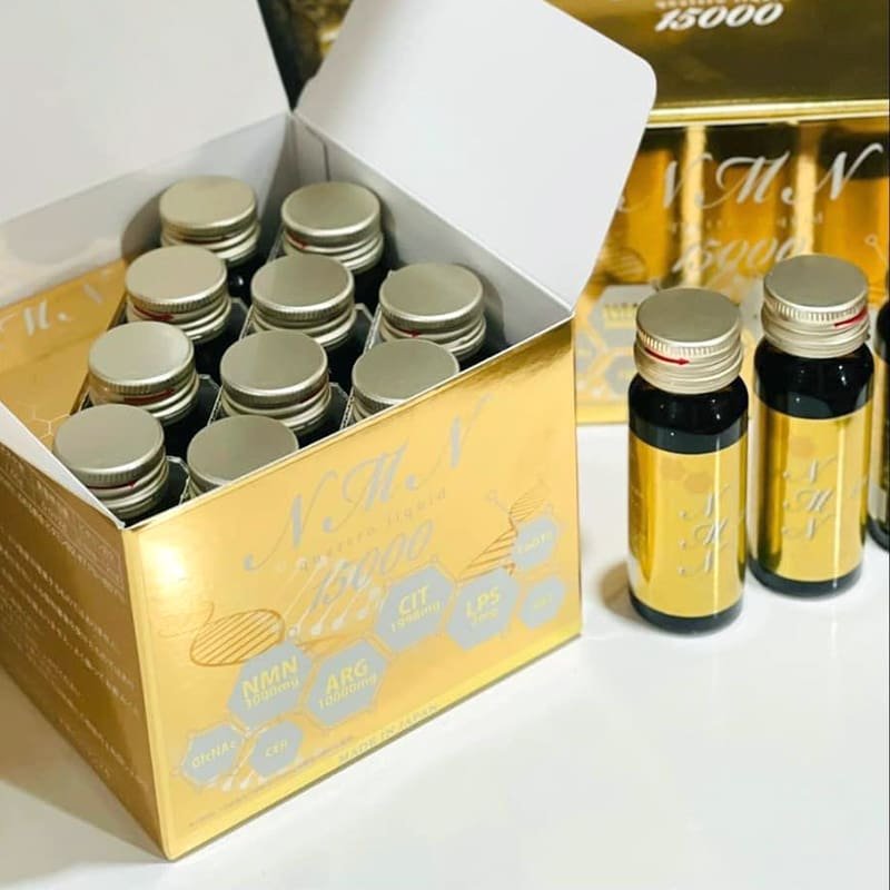 Giới thiệu sản phẩm bổ sung NMN dạng nước NMN Quattro Liquid 15000 