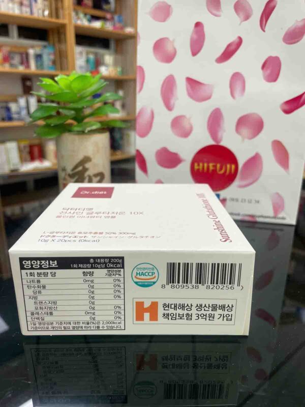 Nước uống đẹp da Dr Diet Sunshine Glutathi...