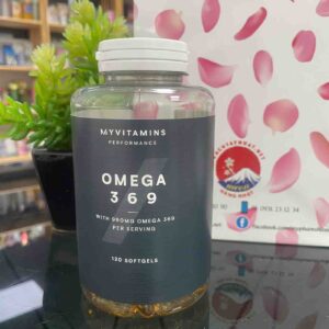 Viên uống Omega 3 6 9 Myvitamins 990mg 120 viê...