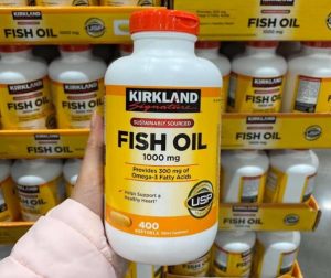 Hướng dẫn sử dụng viên dầu cá Kirkland Signature Fish Oil 1000mg