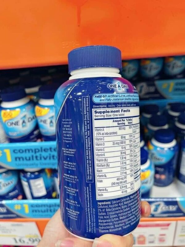 One A Day Men Health Formula 300 viên của Mỹ ...