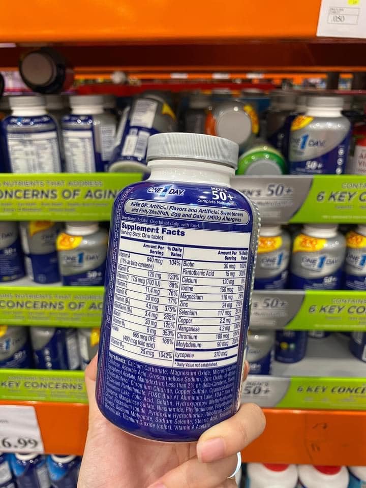 Công dụng thực phẩm chức năng One A Day Men's