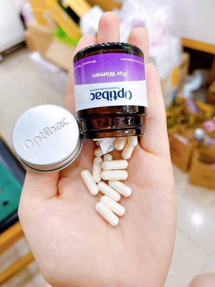 Hướng dẫn sử dụng men vi sinh OptiBac tím của Anh