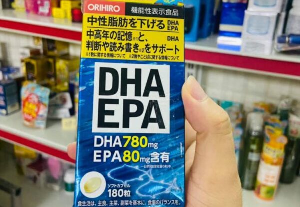 Viên uống Orihiro Dha Epa 180 viên