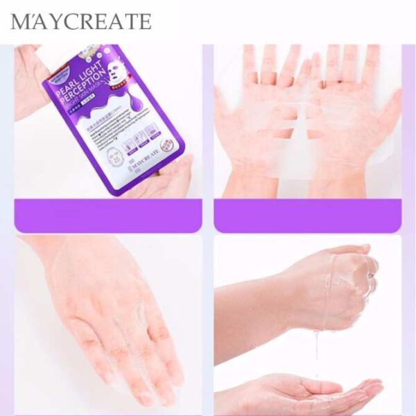 Mặt Nạ Pearl Light Perception Tím Maycreate D...