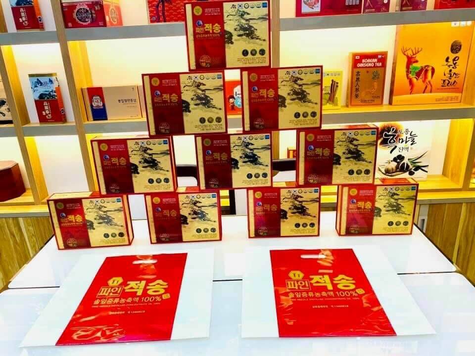 Tinh dầu thông đỏ chính phủ Hàn Quốc Pine Jeok Song Gold có tốt không? 