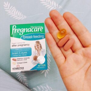 Vitamin tổng hợp cho mẹ sau sinh Pregnacare ...