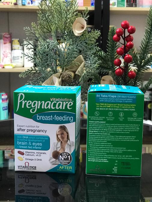 Thành phần viên lợi kích sữa Pregnacare