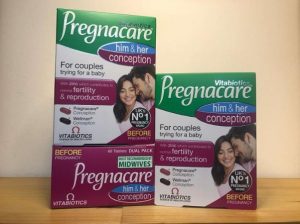 Công dụng viên uống tăng khả năng thụ thai Pregnacare Him & Her