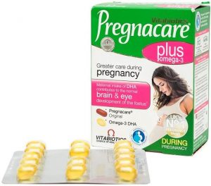 Công dụng của sản phẩm Pregnacare Plus Omega