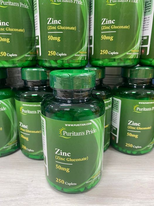 Viên uống bổ sung kẽm Puritan’s Pride Zinc 50mg 250 viên có tốt không? 