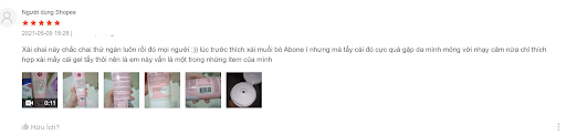 Review Tẩy tế Bào Chết White Milk Shine