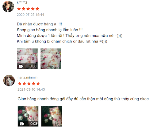 Review gói tắm trắng Alpha Arbutin 3 Plus