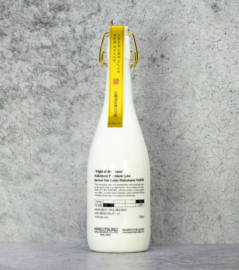 Rượu Sake Trắng Junmai Daiginjo Hakutsuru Nishiki