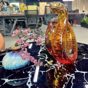 Rượu con rắn thuỷ tinh Royal Rich 2025