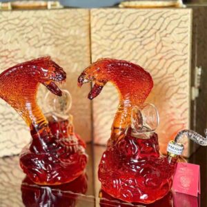 Rượu rắn thuỷ tinh cuộn Armenia 1000ml