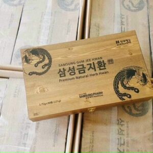 An Cung Ngưu Hoàng Hoàn hộp gỗ 60 viên SAM...