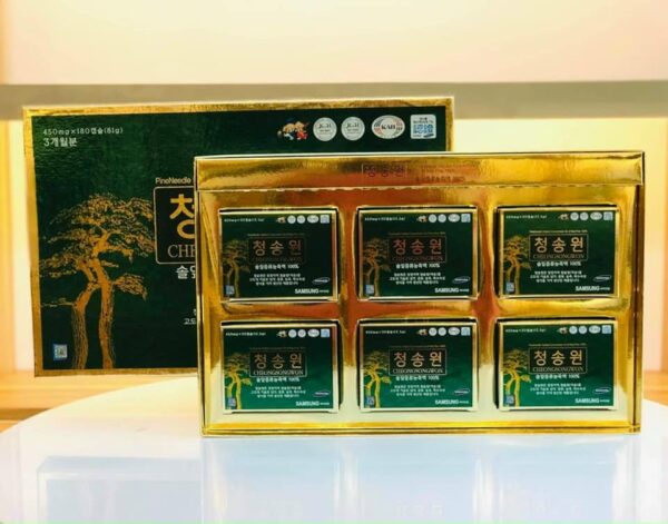 Tinh dầu thông đỏ Samsung Cheongsongwon 180 ...