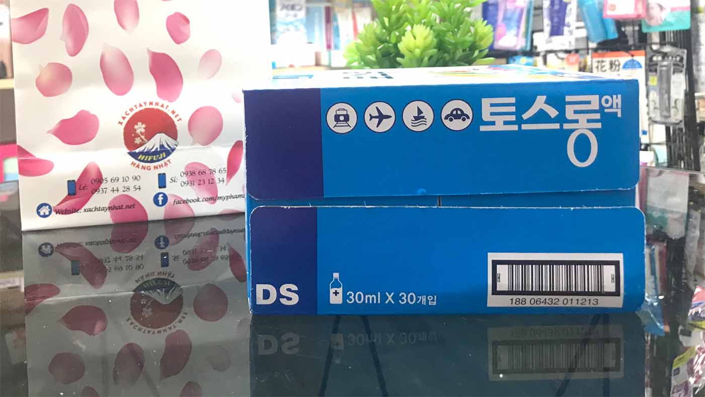 Say xe nước Hàn Quốc bầu uống được không
