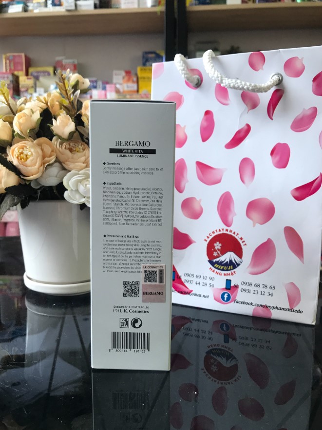 Serum Bergamo trắng chính hãng mua ở đâu? Giá bao nhiêu?