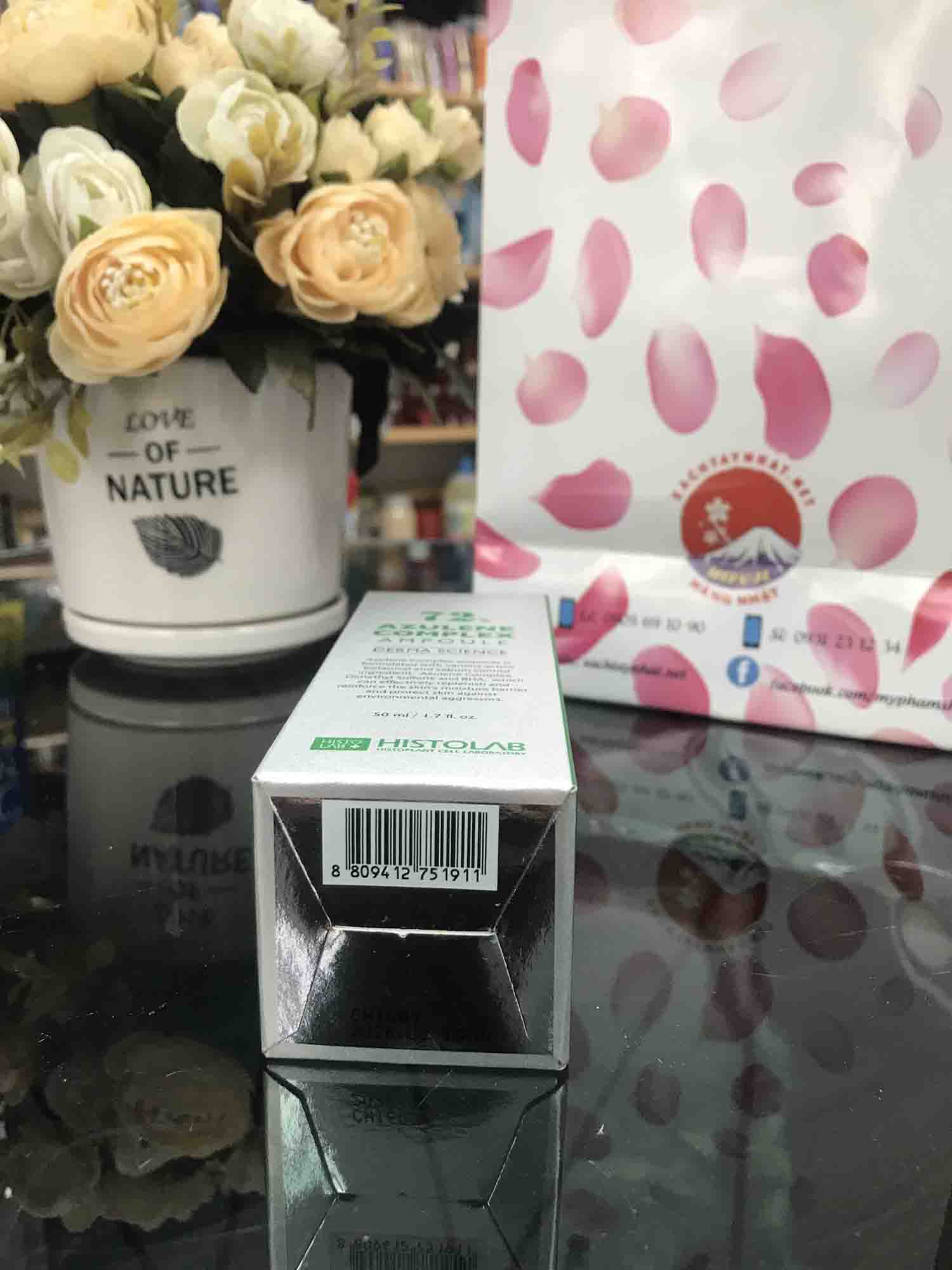 Serum Histolab 72% trị mụn Azulene Complex Ampoule