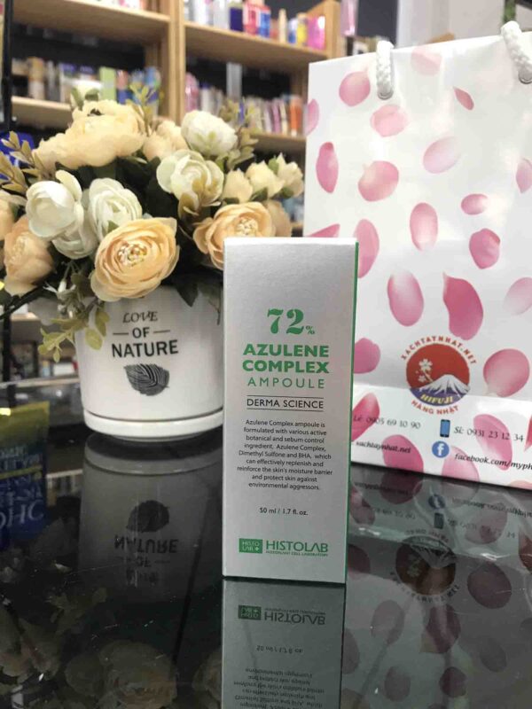Serum Histolab 72% trị mụn Azulene Complex Amp...