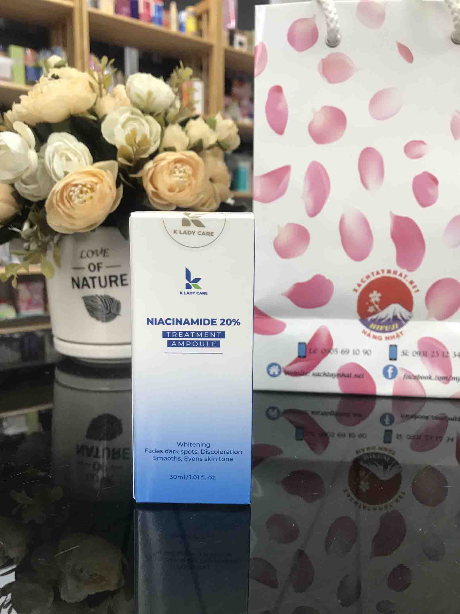 Serum Niacinamide K Lady Care Hàn Quốc 20% mẫu mới