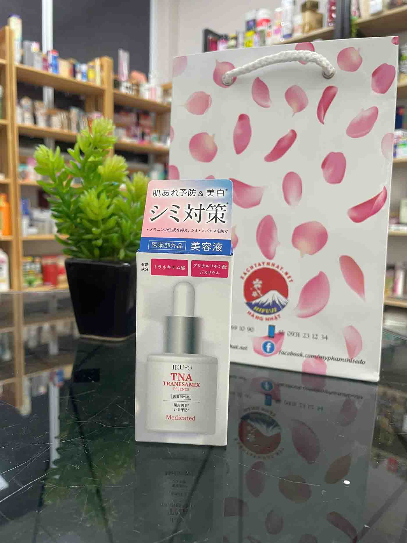 Serum Trị Nám TNA Tranesamix Essence IKUYO Nhật Bản 27ml