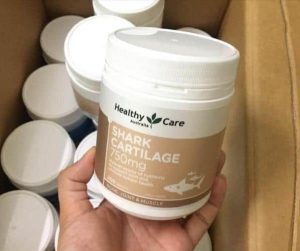 Thành phần của sụn vi cá mập của Úc Healthy Care Shark Cartilage 750mg