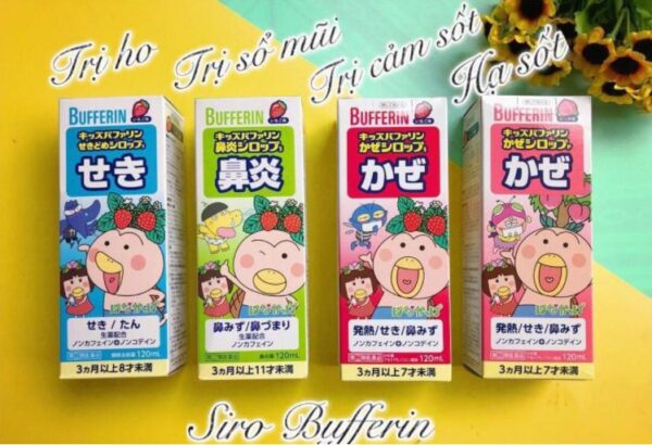 Siro Thảo Dược Bufferin Cho Bé 120ml hỗ tr...