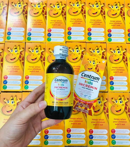 REVIEW Siro Centrum Kid có tốt không? Sử dụng như thế nào?