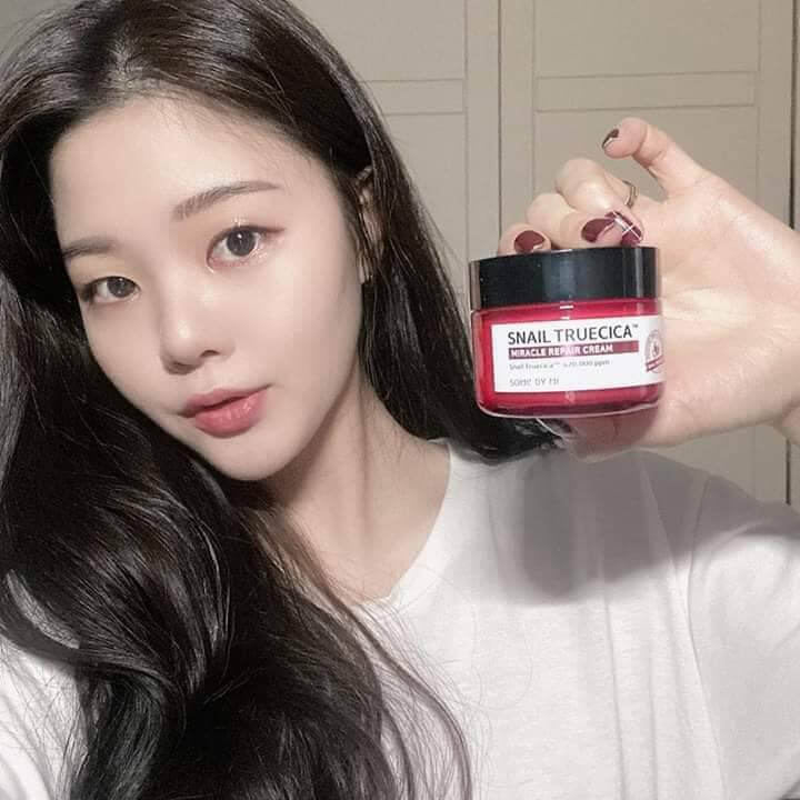 Some By Mi Snail Truecica Miracle Repair Cream cách dùng