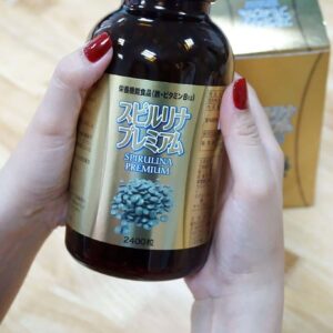 Tảo xoắn Spirulina Ribeto Premium 2400 viên