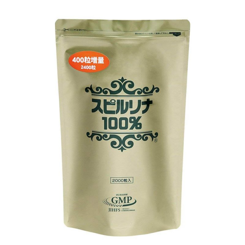 Tảo xoắn spirulina 2400 viên dạng túi