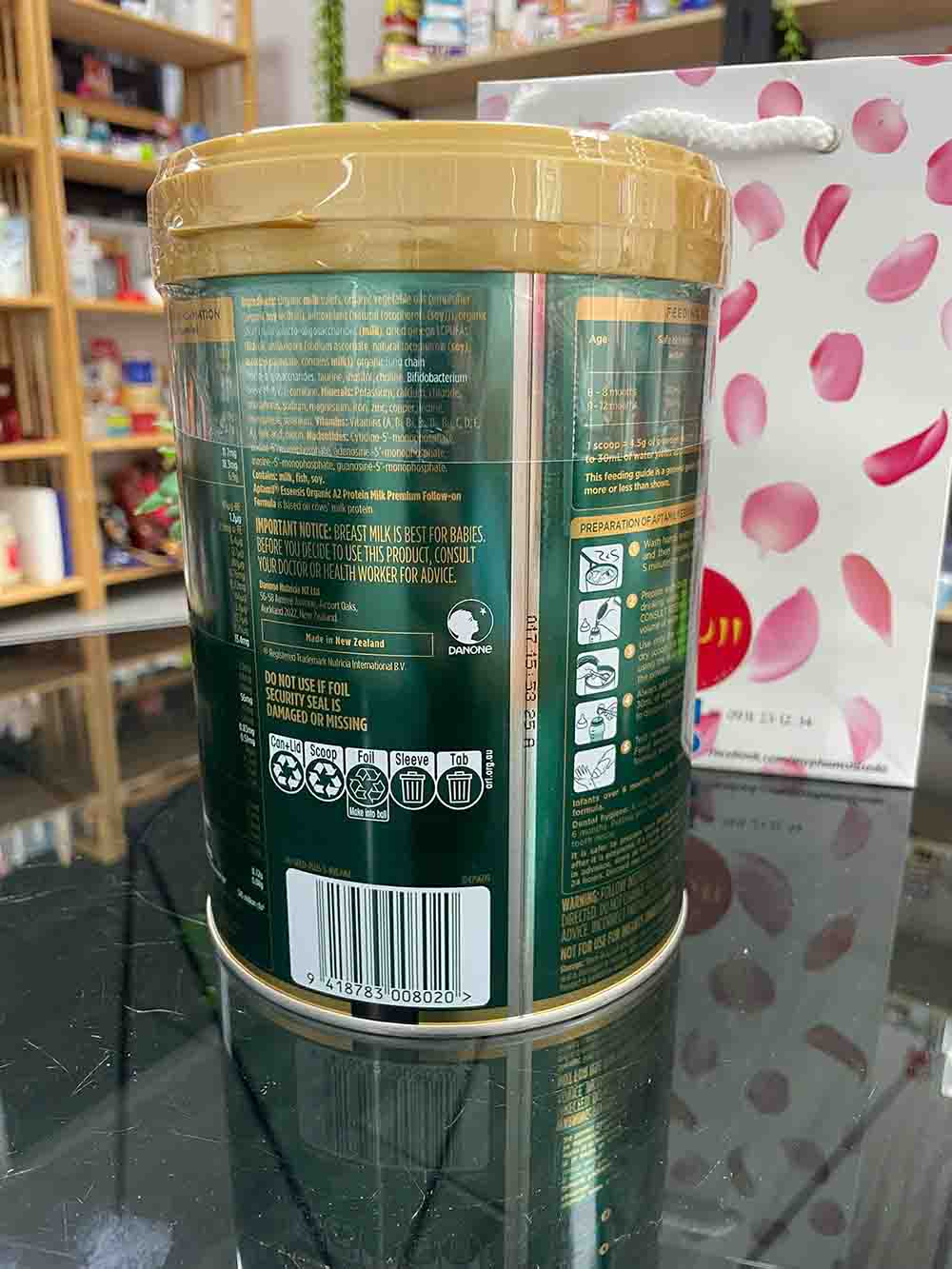 Sữa Aptamil Essensis Organic A2 Protein Milk