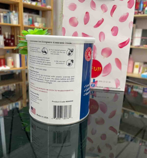 Sữa Bột Không Đường Entrust Milk Cho Ngư...