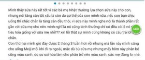 Sữa meiji thanh 1-3  review webtretho