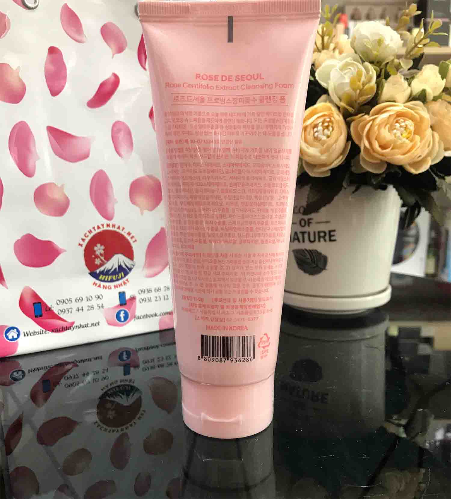 Sữa Rửa Mặt Rose De Seoul Hàn Quốc