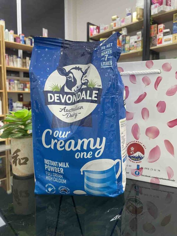Sữa bột nguyên kem Devondale Full Cream 1kg Úc - Hình ảnh 2