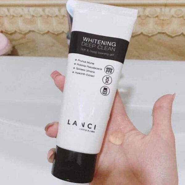 Sữa Rửa Mặt Lanci Whitening Deep Clean