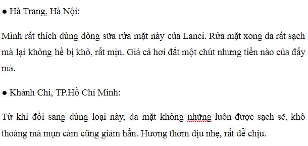 REVIEW Lanci Whitening Deep Clean