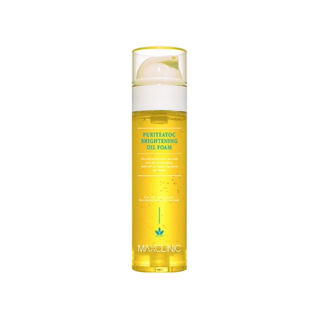 Sữa rửa mặt Maxclinic Puriteatoc Brightening Oil Foam