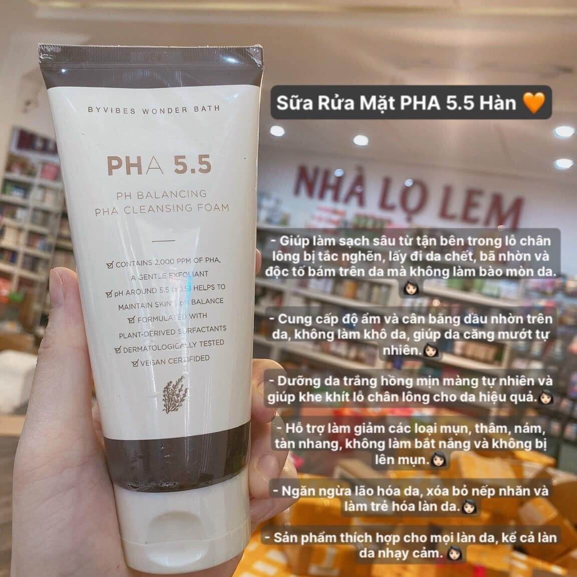 Sữa rửa mặt PHA 5.5 có tốt không? 