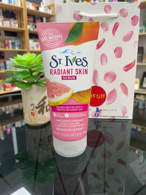 Sữa rửa mặt ST Ives tẩy da chết Mỹ 170...